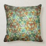 Bejeweled Kaleidescope for September Square Pillow