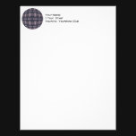 Bejewelled Belly Kaleidoscope Mandala Customized Letterhead