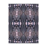 Bejewelled Belly Kaleidoscope Mandala Postcard