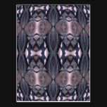 Bejewelled Belly Kaleidoscope Mandala Postcard