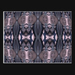 Bejewelled Belly Kaleidoscope Mandala Postcard