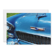 Bel Air Hood Ornament Personalized Invites