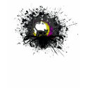 Bela Cat on Purple t-shirts