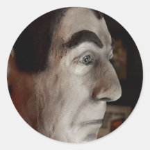 Bela Lugosi Mask Sticker