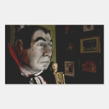 Bela Lugosi Mask Sticker