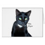 Bela the Black Cat Photo Greeting Cards