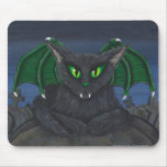 Bela Vampire Cat Gothic Fantasy Art Mousepad mousepads