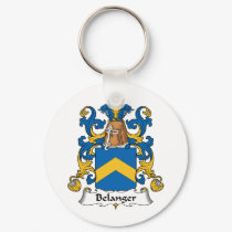 Belanger Family Crest keychains