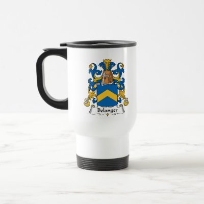 Belanger Family Crest Coffee Mug by coatsofarms