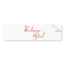 Belarus Bumper Sticker