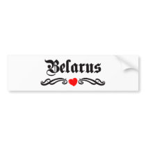Belarus Bumper Stickers