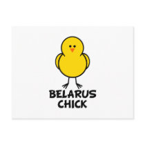 Belarus Chick Postcard