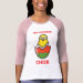 Ladies 3/4 Sleeve Raglan (Fitted)