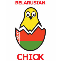 Belarus Chick t-shirts