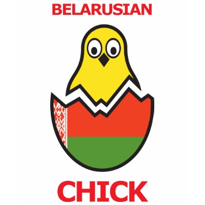 Belarus Chick T Shirts by teyes143