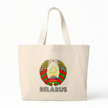 Belarus Coat of Arms Canvas Bags