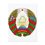 Belarus Coat of arms BY Post Card