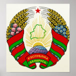 Belarus Coat of Arms detail Posters