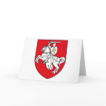Belarus Coat of Arms Greeting Card