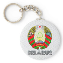 Belarus Coat of Arms Key Chain