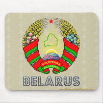 Belarus Coat of Arms Mousepad