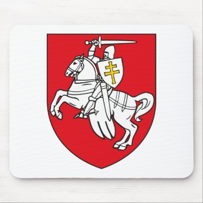 Belarus Coat of Arms Mousepad by FlagTshirts