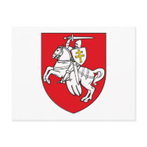 Belarus Coat of Arms Postcard by FlagTshirts Belarus Coat of Arms Postcard