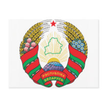 Belarus Coat Of Arms Postcards