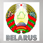 Belarus Coat of Arms Posters