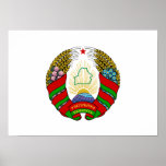 Belarus Coat of Arms Poster