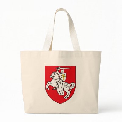 Belarus Coat of Arms Tote Bag by FlagTshirts