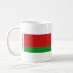 Belarus Flag Map Classic Mug
