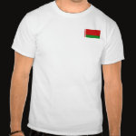 Belarus Flag Map Basic T-Shirt