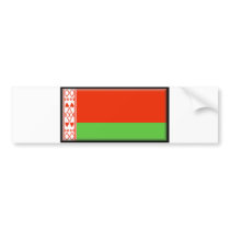 Belarus Flag Bumper Sticker