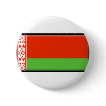 Belarus Flag Pinback Button