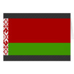 Belarus Flag Card