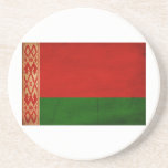Belarus Flag Beverage Coaster