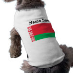 Belarus Flag Doggie Tee Shirt