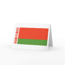 Belarus Flag Greeting Card
