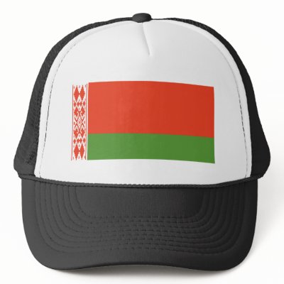 Belarus Flag Trucker Hat by teyes143