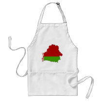 Belarus flag map aprons