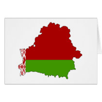 Belarus flag map cards by FlagStore Belarus flag map cards