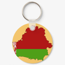 Belarus flag map keychains by FlagStore Belarus flag map keychains