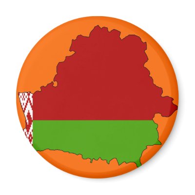Belarus flag map magnets by FlagStore