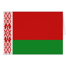 Belarus Flag Notecard