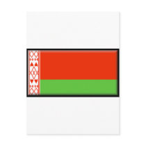 Belarus Flag Post Cards