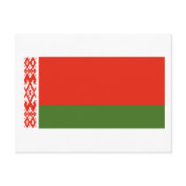 Belarus Flag Postcard by FlagTshirts Belarus Flag Postcard
