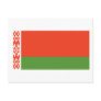 Belarus Flag Postcard