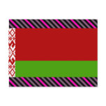 Belarus Flag Postcard