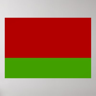 Belarus Flag Print by coolcountry